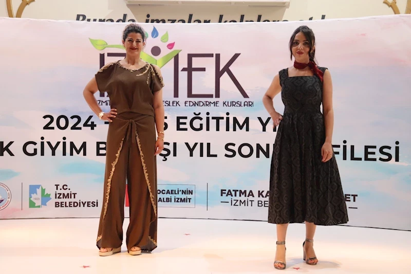 İZMEK’TEN MUHTEŞEM DEFİLE VE YILSONU SERGİSİ