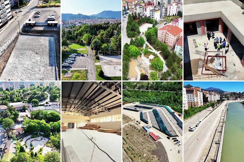 Başkan Çetinkaya, Devam Eden Projeleri Yerinde İnceledi