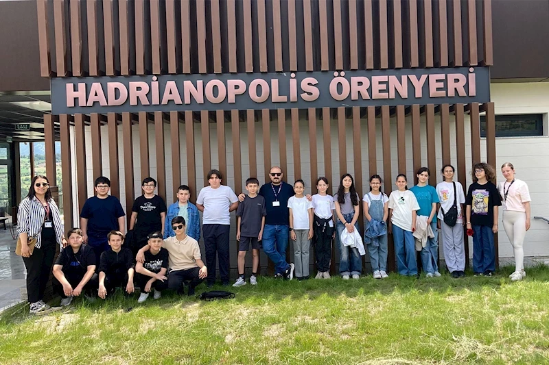 Karabük Belediyesi Bilim Merkezi Öğrencileri Hadrianapolis’te