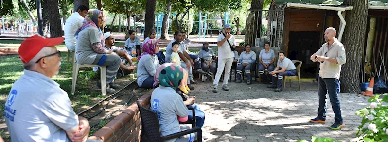 Park ve Bahçeler Personeli Eğitimleri Sürüyor