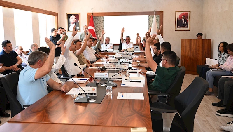 Kemer Belediyesi Haziran ayı meclisi yapıldı