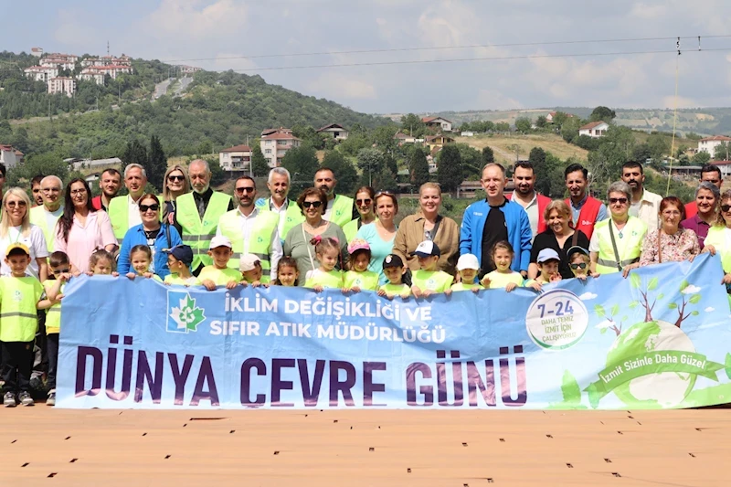 İZMİT BELEDİYESİNDEN DÜNYA ÇEVRE GÜNÜ KAPSAMINDA ANLAMLI ETKİNLİK