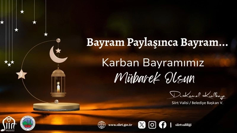 VALİMİZ VE BELEDİYE BAŞKAN V. SAYIN DR. KEMAL KIZILKAYA