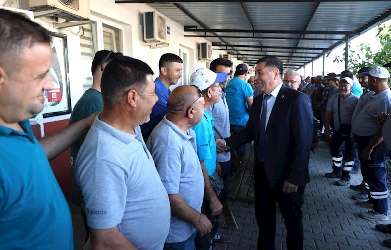 YUNUSEMRE’DE PERSONEL BAYRAMLAŞTI