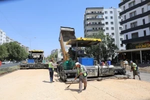 Selahaddin Eyyubi Bulvarı’nda alt yapı güçlendiriliyor