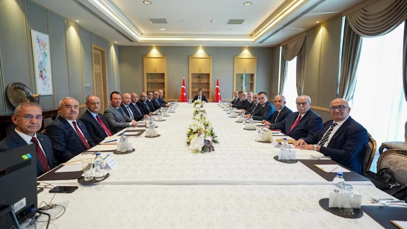 Kahramanmaraş Heyetinden Cumhurbaşkanı Yardımcısı Yılmaz’a Ziyaret